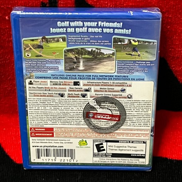 Sony Playstation Vita. Hot Shots Golf. Factory Sealed - Picture 3 of 7